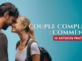 Un couple complice, nez à nez, souriant. Découvrez 10 astuces pour comment augmenter l'amour dans un couple et renforcer votre complicité.