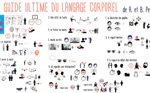 Guide du langage corporel : la communication non verbale en psychologie décortiquée. Gestes, regards, mains, tout est analysé.
